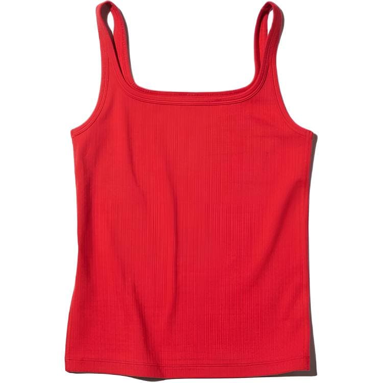Майка UNIQLO SS26 Бордовый Женские Майки - изображение 1