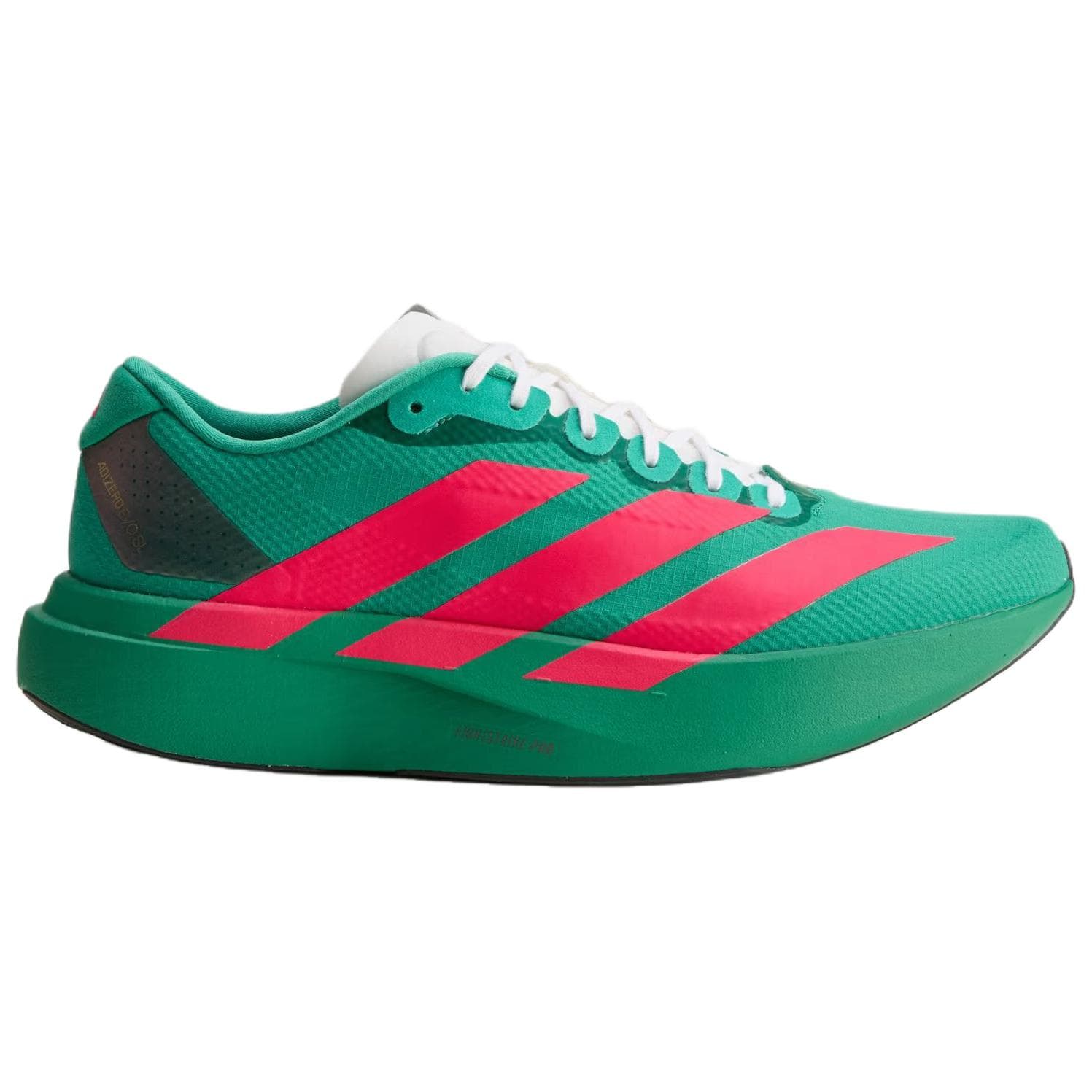 Кроссовки для бега Adidas Adizero Evo SL Дышащие Увеличивающие Высоту Беговые Кроссовки Мужские Сад Зеленый - изображение 2