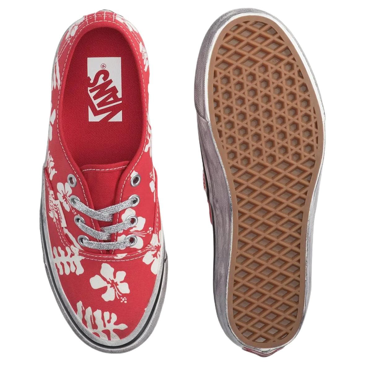 Кроссовки Vans Premium Authentic Скейтборд Обувь Унисекс Красная - изображение 4