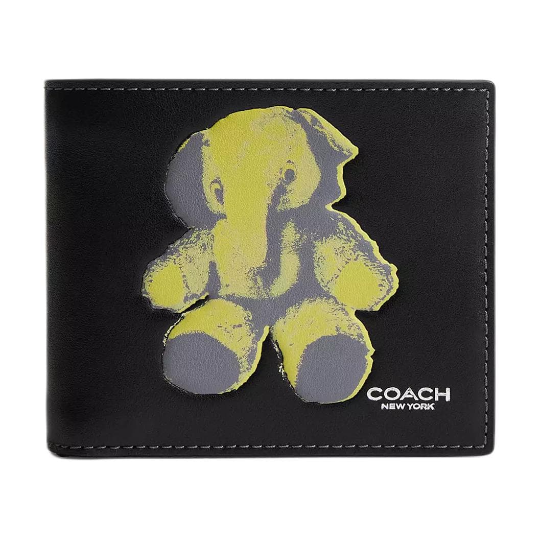 Кошелек COACH 3 в 1 Кошелек Ellie из коровьей кожи Мужской Черный - изображение 1