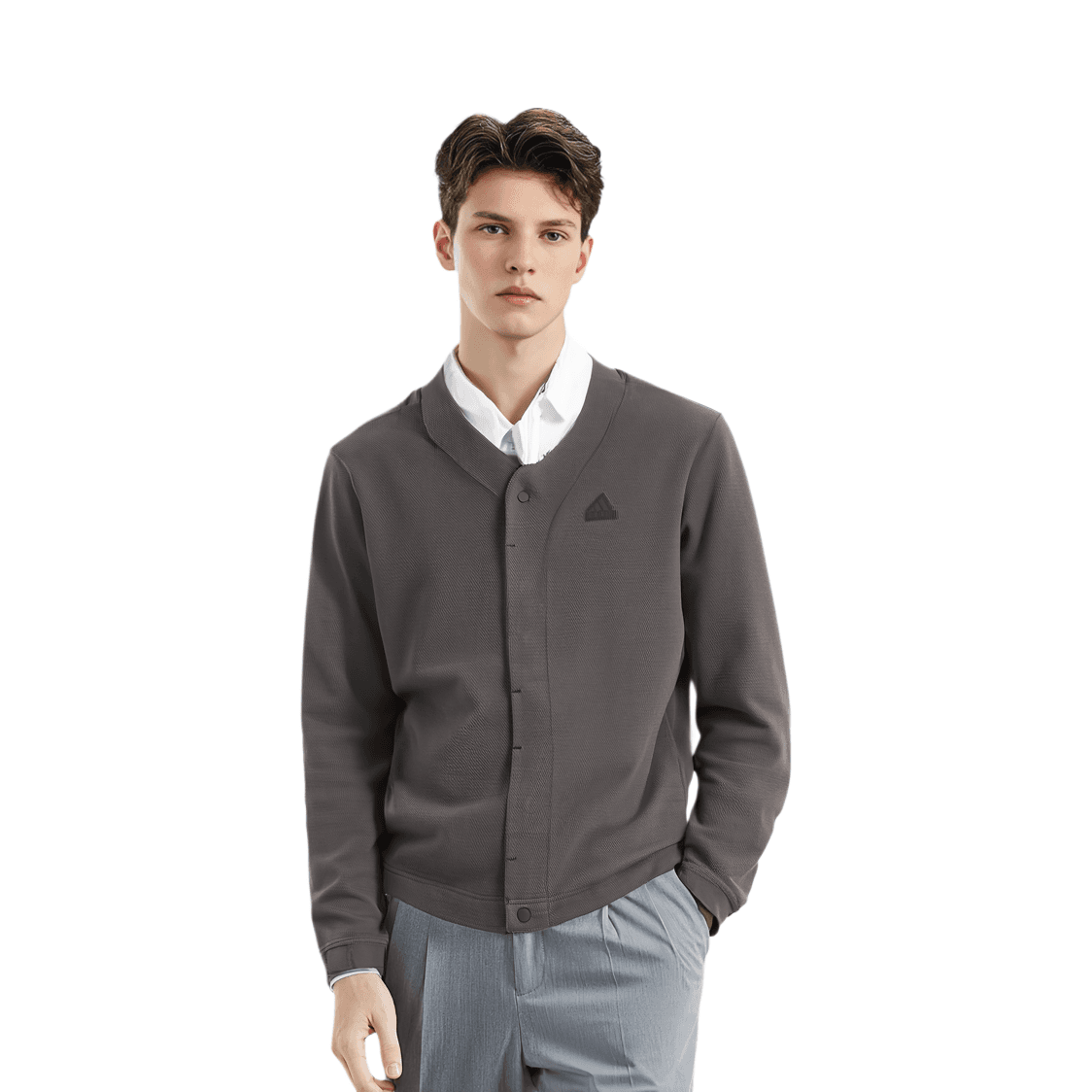 Куртка adidas Business Casual Knit Cardigan - изображение 3