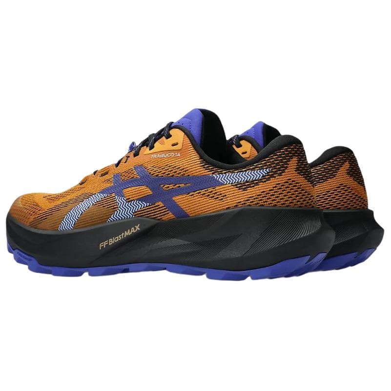 Кроссовки ASICS Гель Trabuco 14 Кроссовки для трейлраннинга Мужские Оранжевый Фиолетовый - изображение 6
