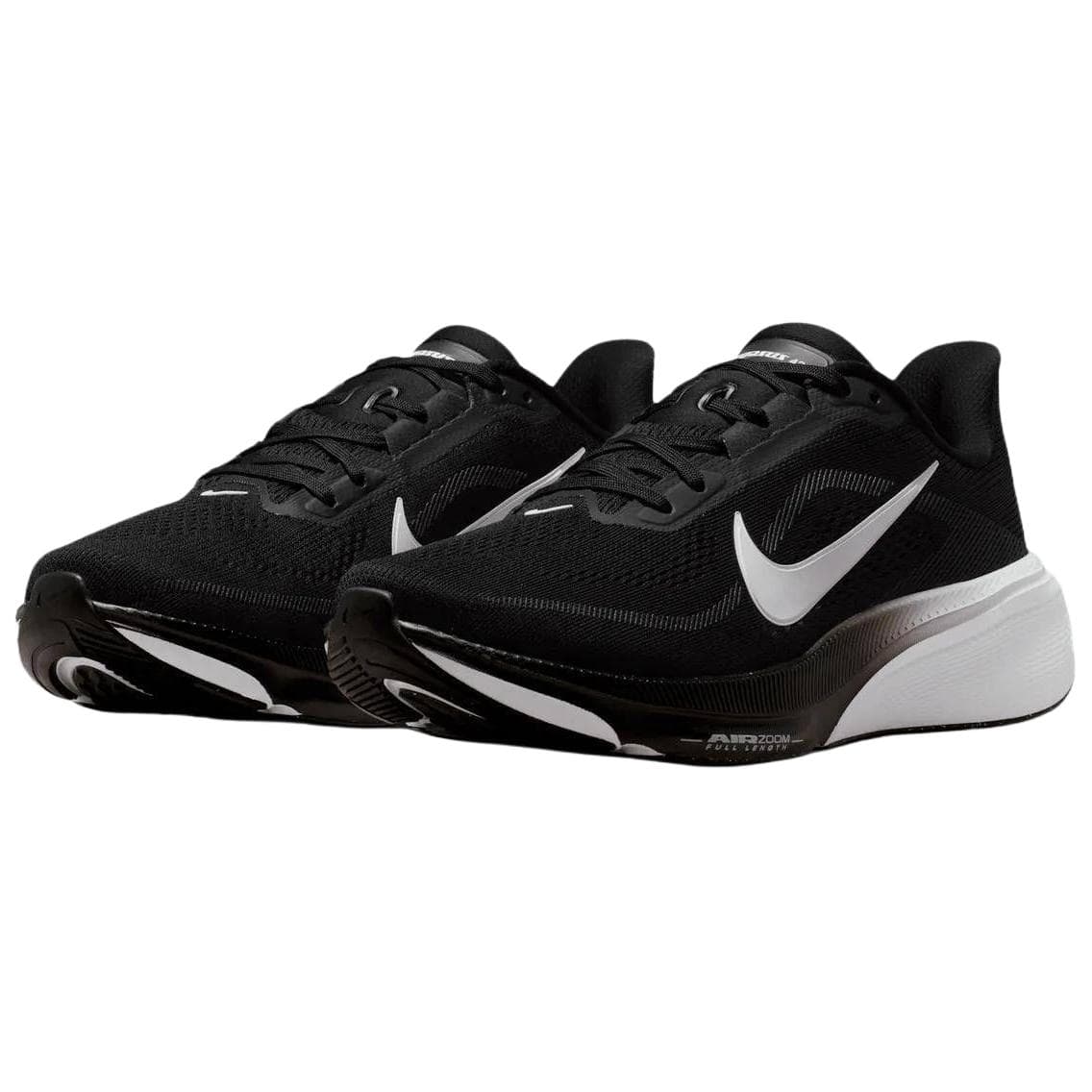 Кроссовки для бега Nike Pegasus 42 Дышащие Беговые кроссовки с амортизацией для женщин черно-белые - изображение 3