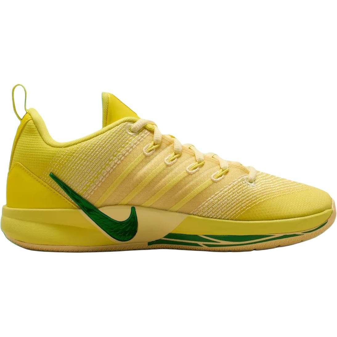 Кроссовки для баскетбола Nike Sabrina 3 противоскользящие низкие детские баскетбольные кроссовки лимонно-зеленый цвет для малышей - изображение 2