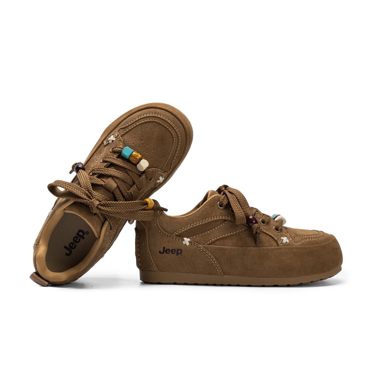Кроссовки JEEP Outdoor Casual Аbrasion Resistant Легкий Anti-Slip Низкий Топ Универсальный Birkenstock Стиль Обувь Женская - изображение 5