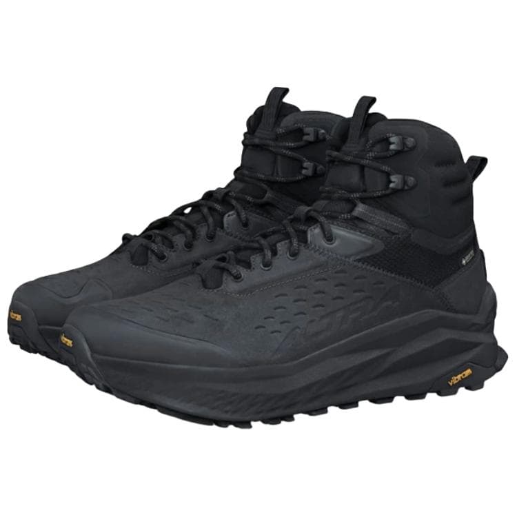 Кроссовки Altra OLYMPUS 6 MID Топ Походная обувь Мужская Черная - изображение 5