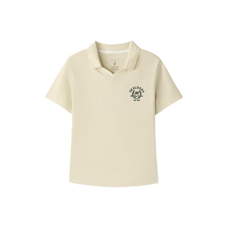 Skechers Strappy White Women's Polo Skechers Стрептопелий Белый Женская Поло - изображение 1