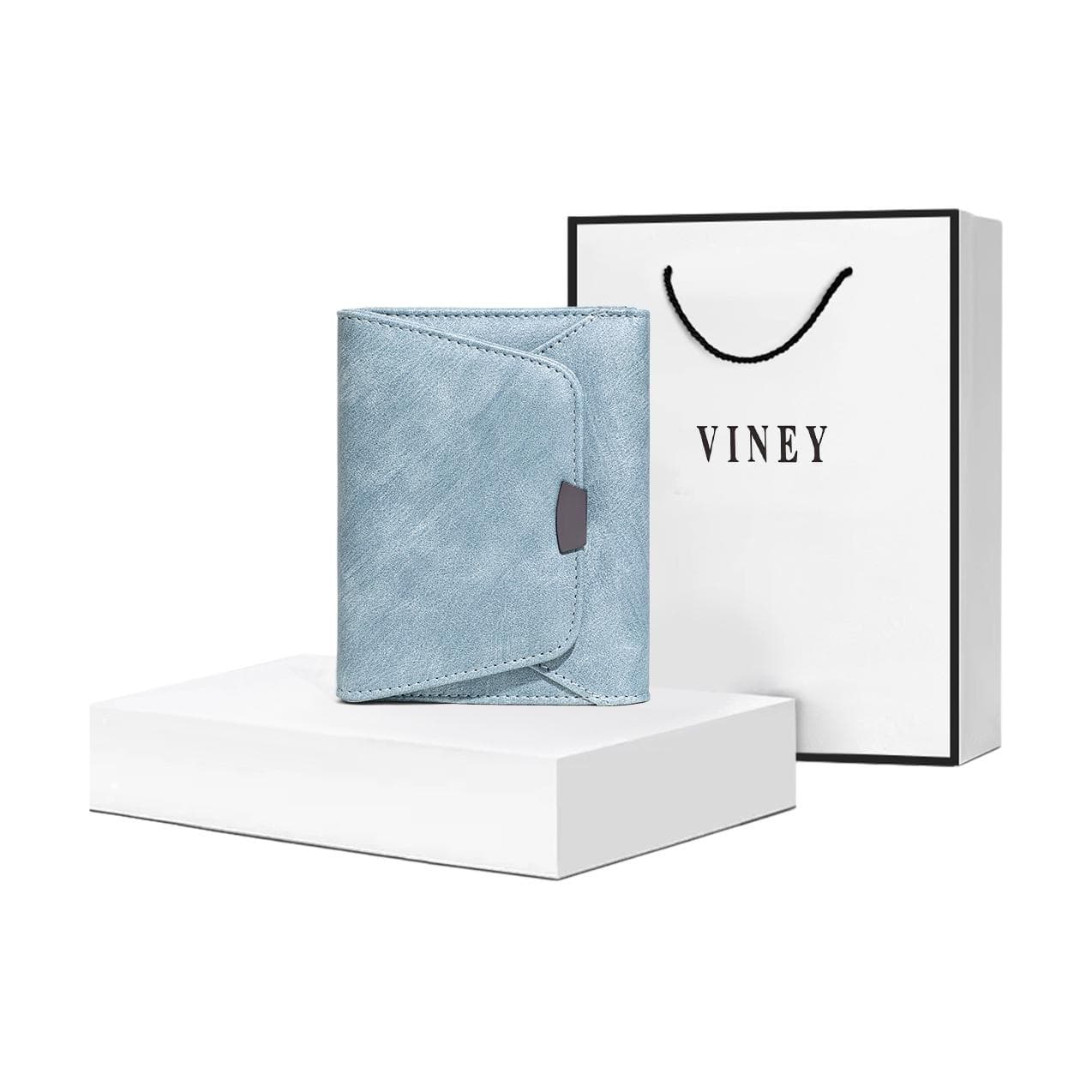 Кошелек VINEY Синтетическая кожа Клатч Кошелек Женский Синий - изображение 2