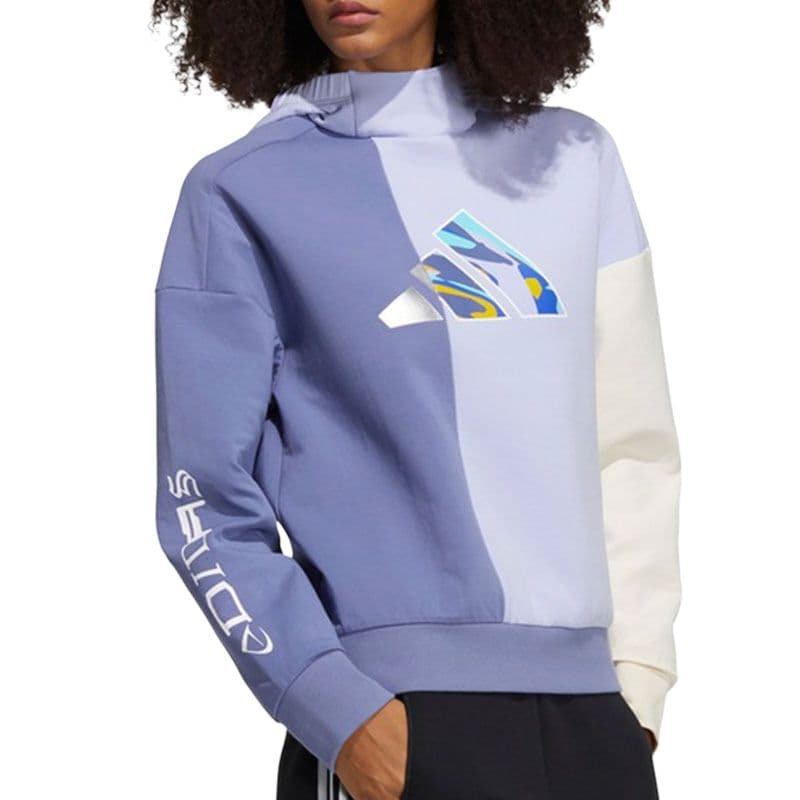 Худи Adidas Фиолетовый Женский Толстовка - изображение 1