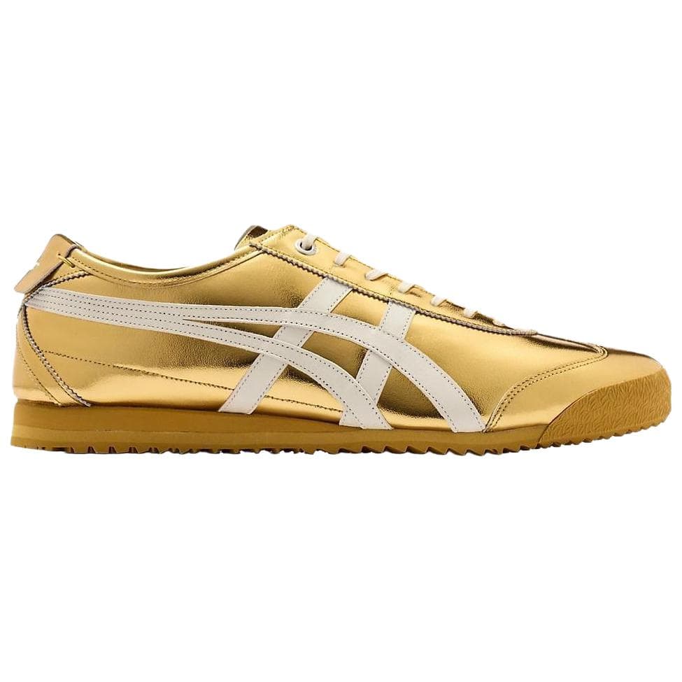 Кроссовки Onitsuka Tiger MEXICO 66 Повседневная обувь Унисекс Золотисто-белый - изображение 2