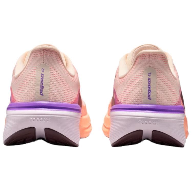 Кроссовки для бега NIKE Pegasus 42 Дышащий Oтскок Беговые кроссовки Женские Розовый оранжевый - изображение 5