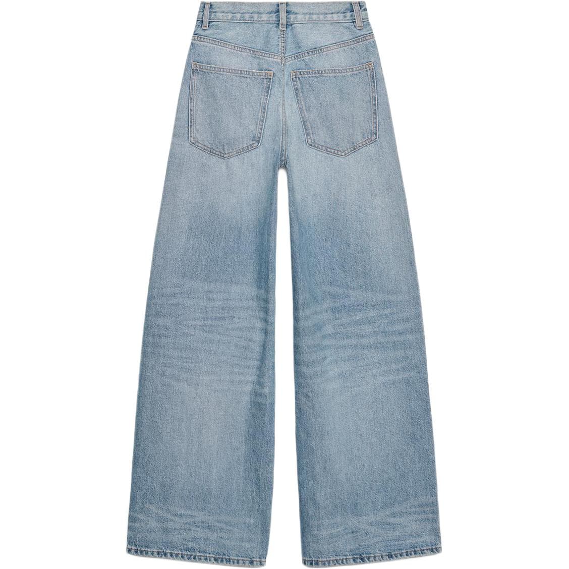Джинсы ZARA Trf Светло-Синие Женские Джинсы - изображение 2
