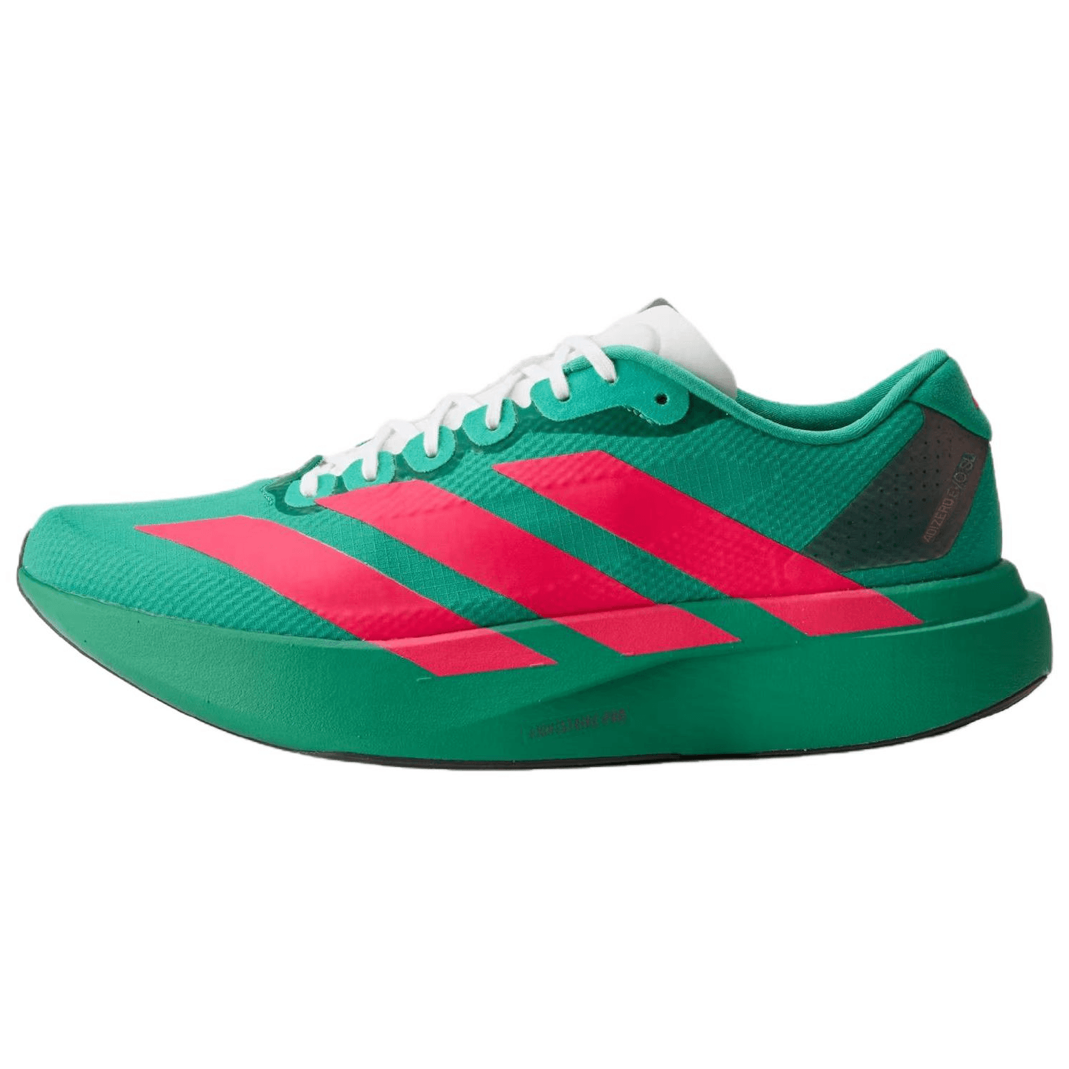 Кроссовки для бега Adidas Adizero Evo SL Дышащие Увеличивающие Высоту Беговые Кроссовки Мужские Сад Зеленый - изображение 1