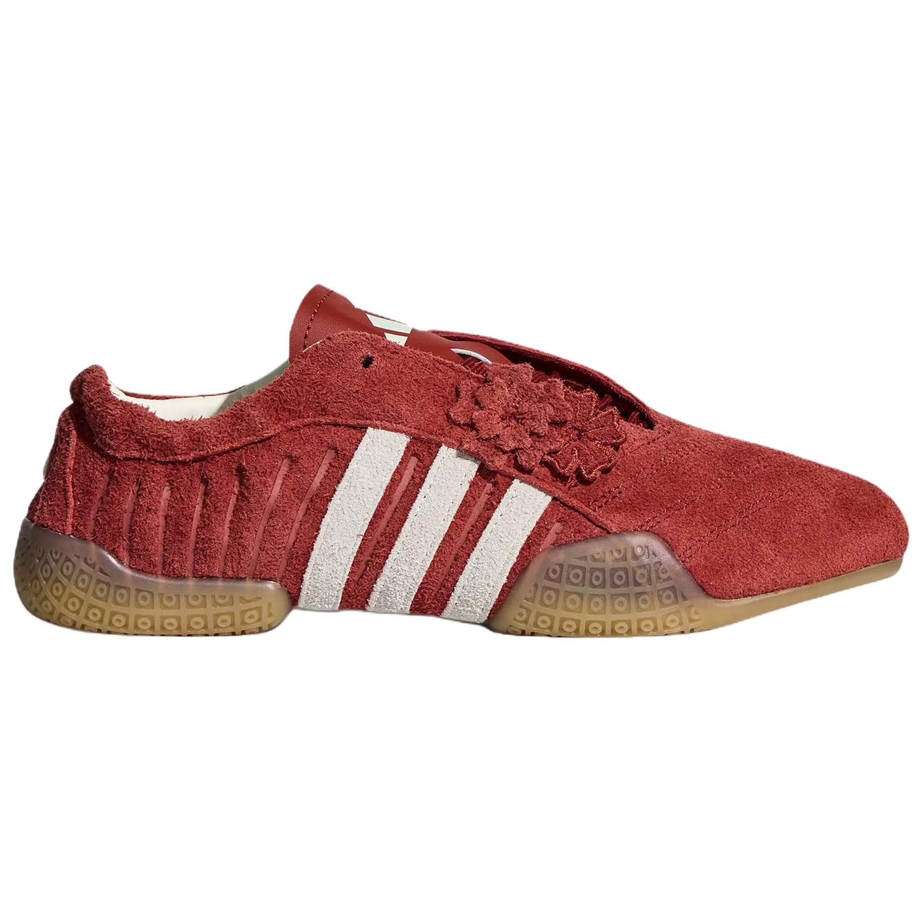 Кроссовки Adidas Taekwondo Mei Повседневная обувь Женская Мягкая Красная - изображение 2