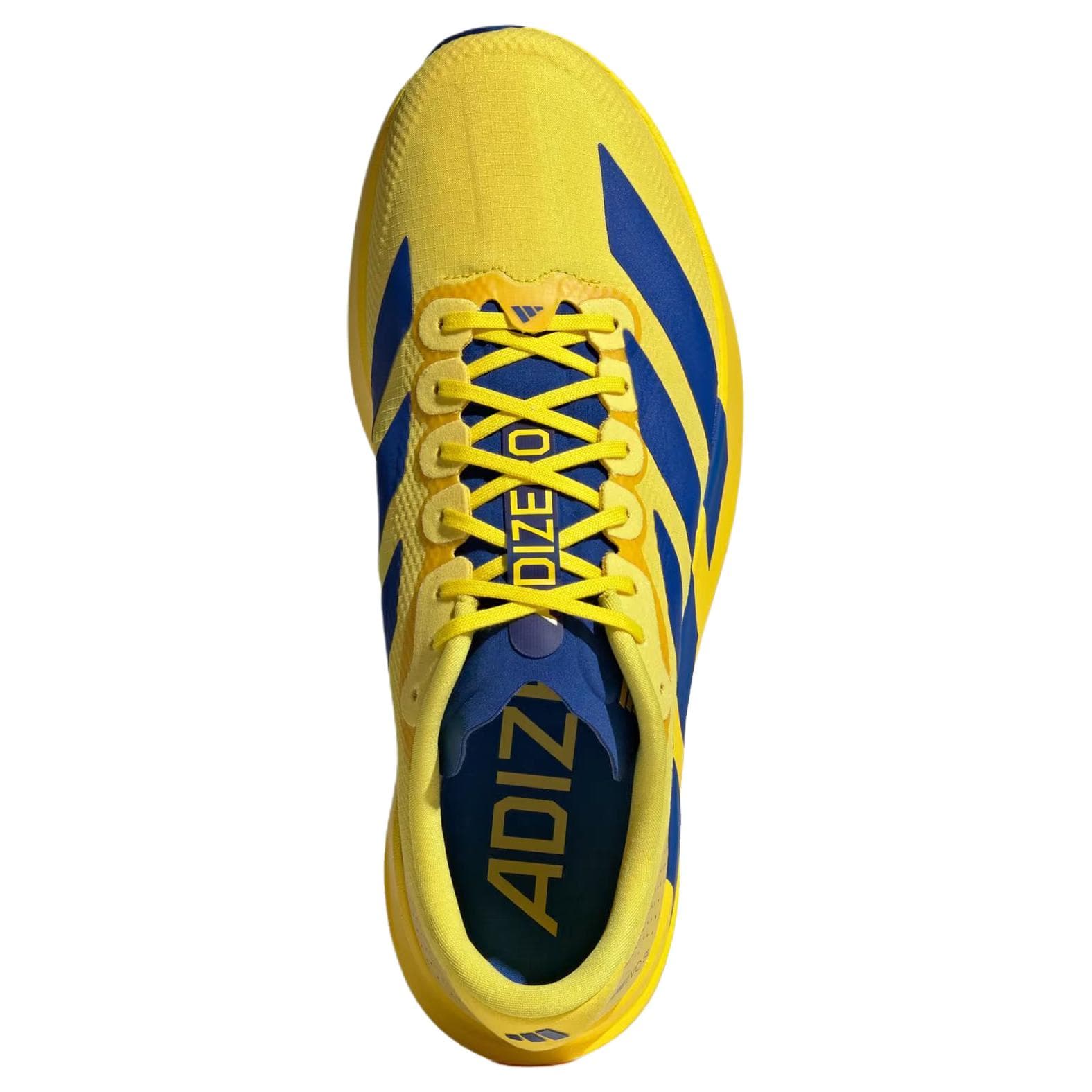 Кроссовки для бега Adidas Adizero Evo SL Дышащий Легкий визуально увеличивает рост Low Топ Беговые кроссовки Мужской Желтый - изображение 3