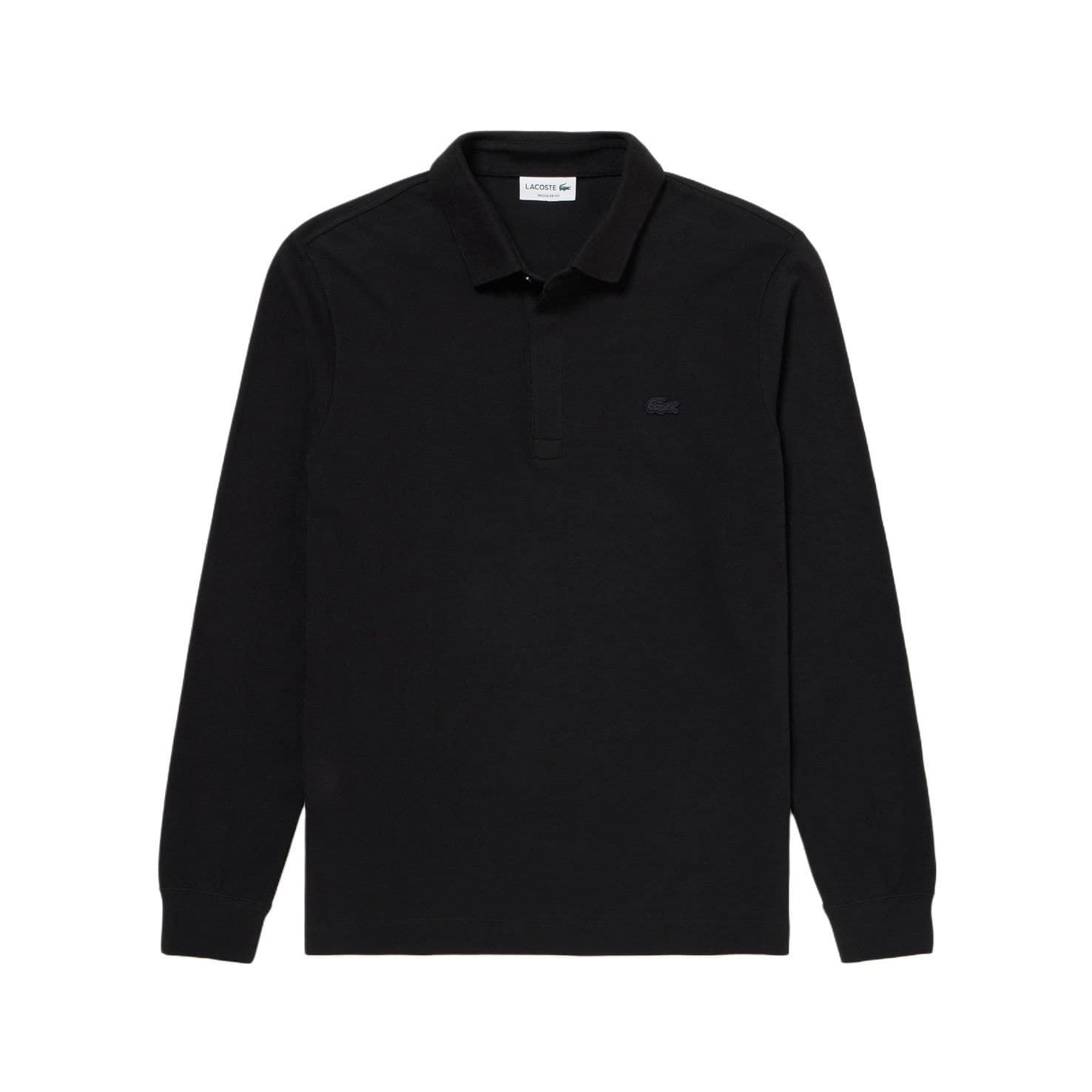 Поло LACOSTE Collaboration Мужская Поло Рубашка Черного Цвета - изображение 1