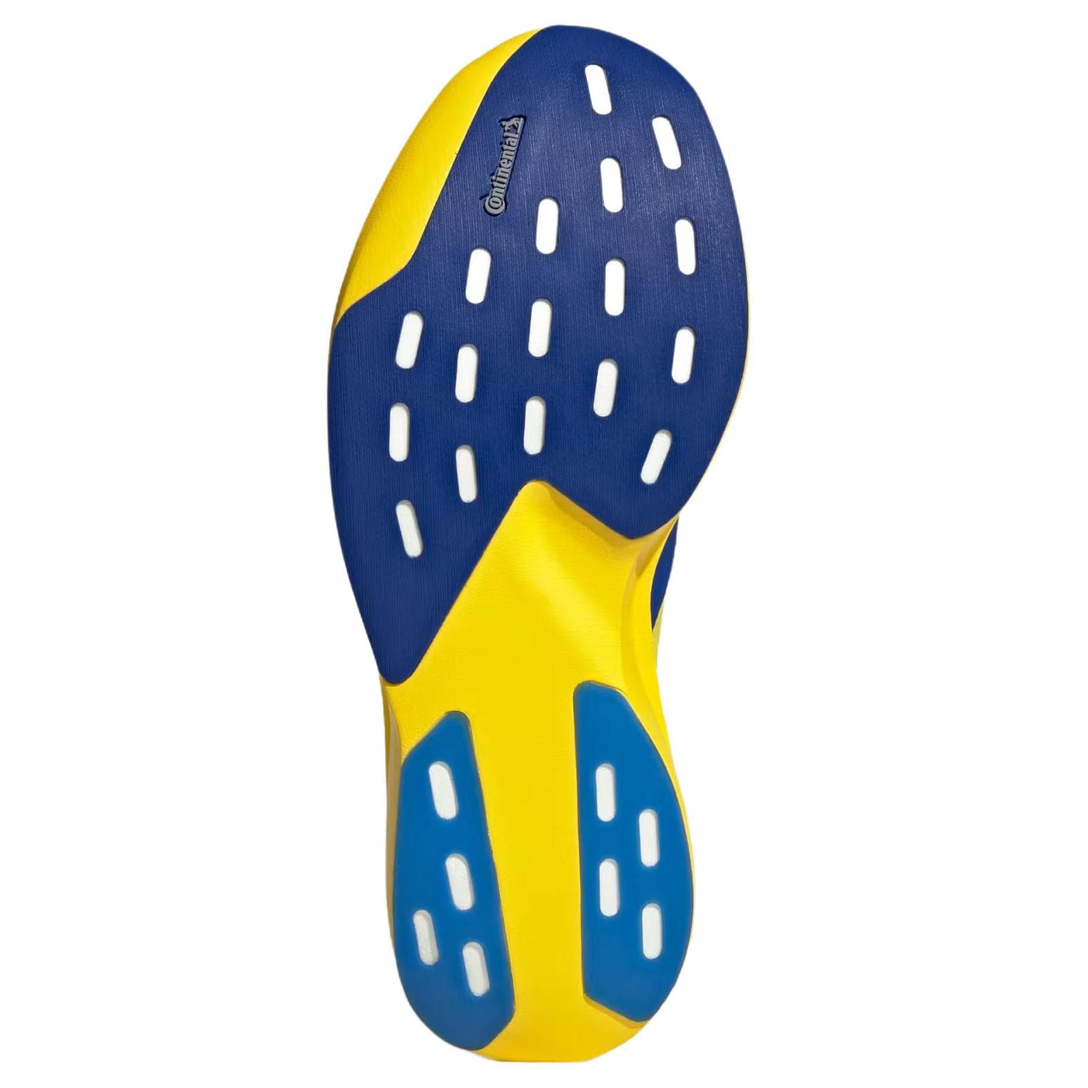 Кроссовки для бега Adidas Adizero Evo SL Дышащий Легкий визуально увеличивает рост Low Топ Беговые кроссовки Мужской Желтый - изображение 4