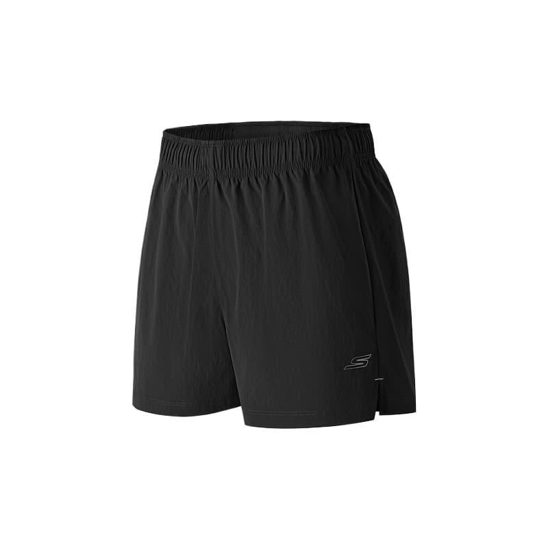 Skechers Угольный Черный 0018 Женские Спортивные Шорты - изображение 1