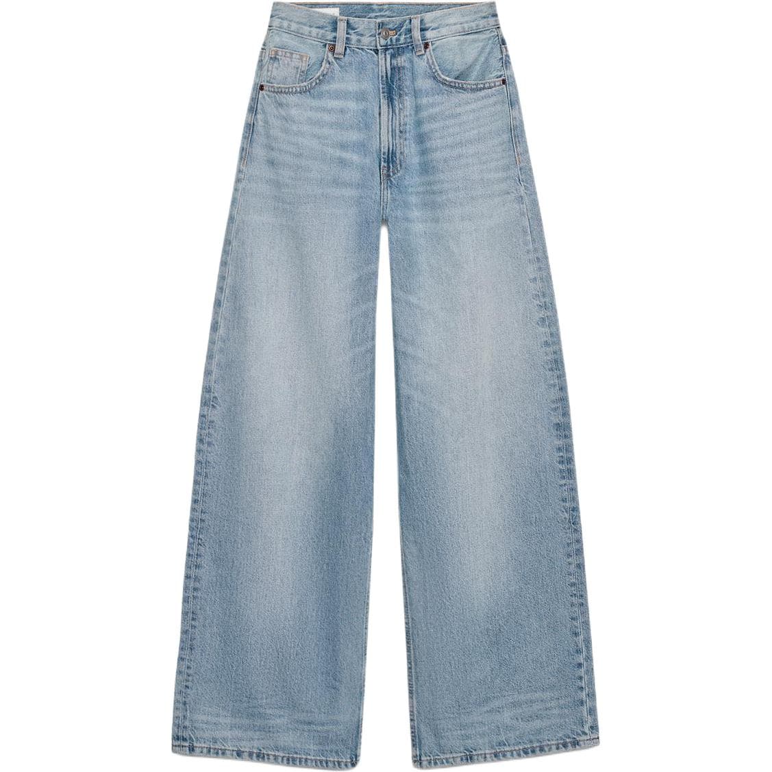 Джинсы ZARA Trf Светло-Синие Женские Джинсы - изображение 1
