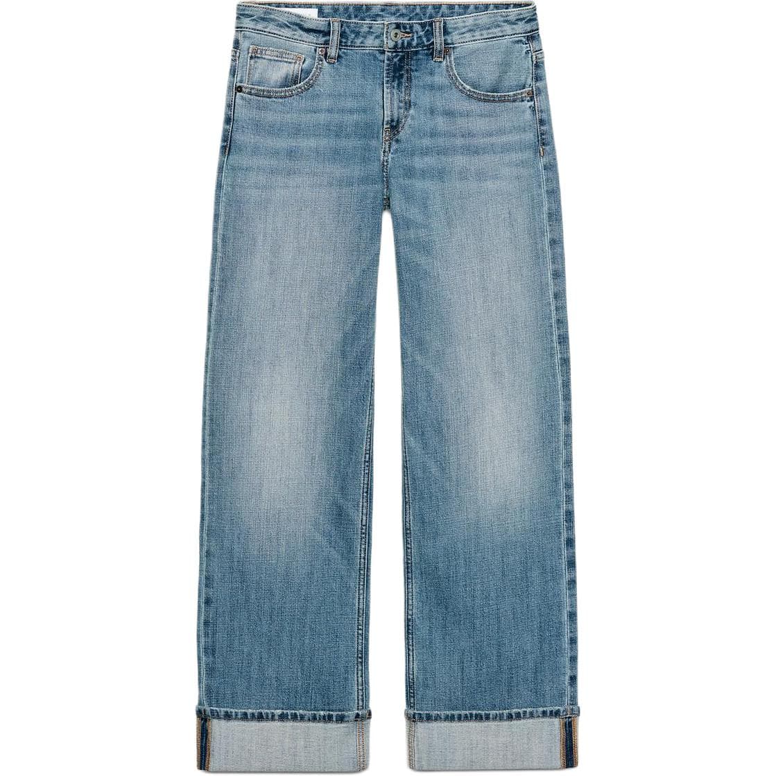 Джинсы ZARA Trf Blue Women's Jeans ZARA Trf Синий Женские Джинсы - изображение 1