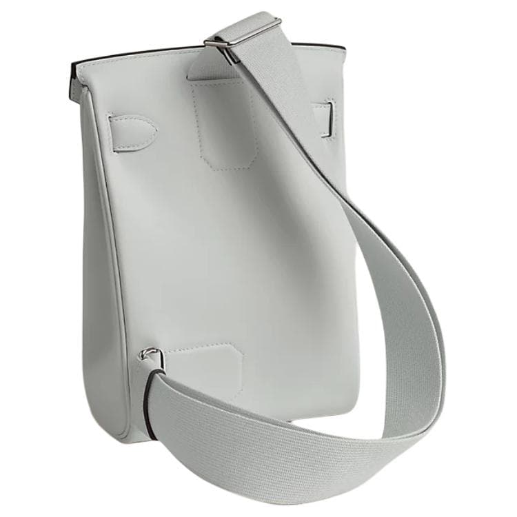 Нагрудная сумка HERMES Hac a Dos 18 Swift 18 N4 Gris Platine - изображение 3