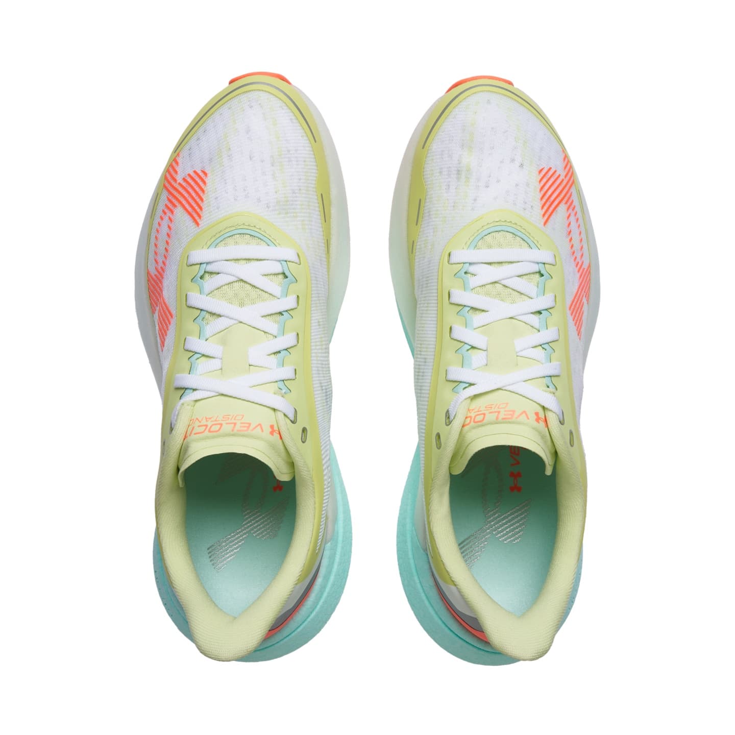 Кроссовки для бега Under Armour Velociti Distance MID Беговые кроссовки Мужские Белые - изображение 4