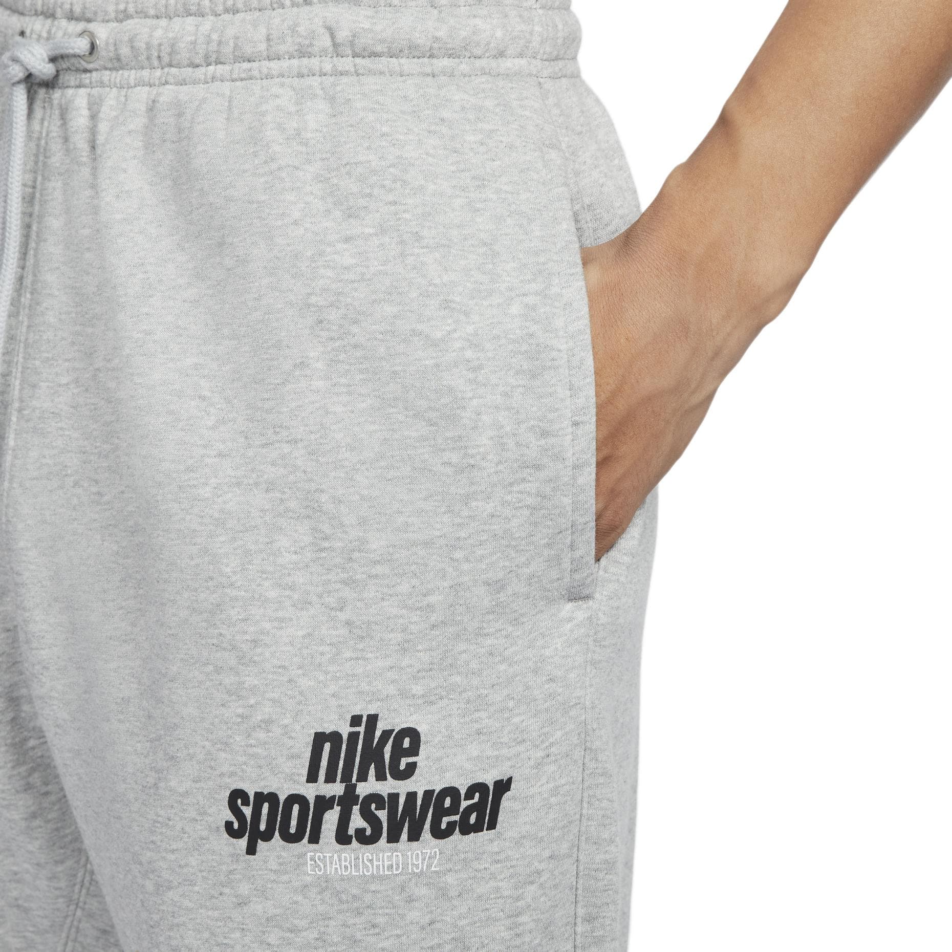 Штаны Nike Sportswear Повседневные штаны Мужские Серые - изображение 5
