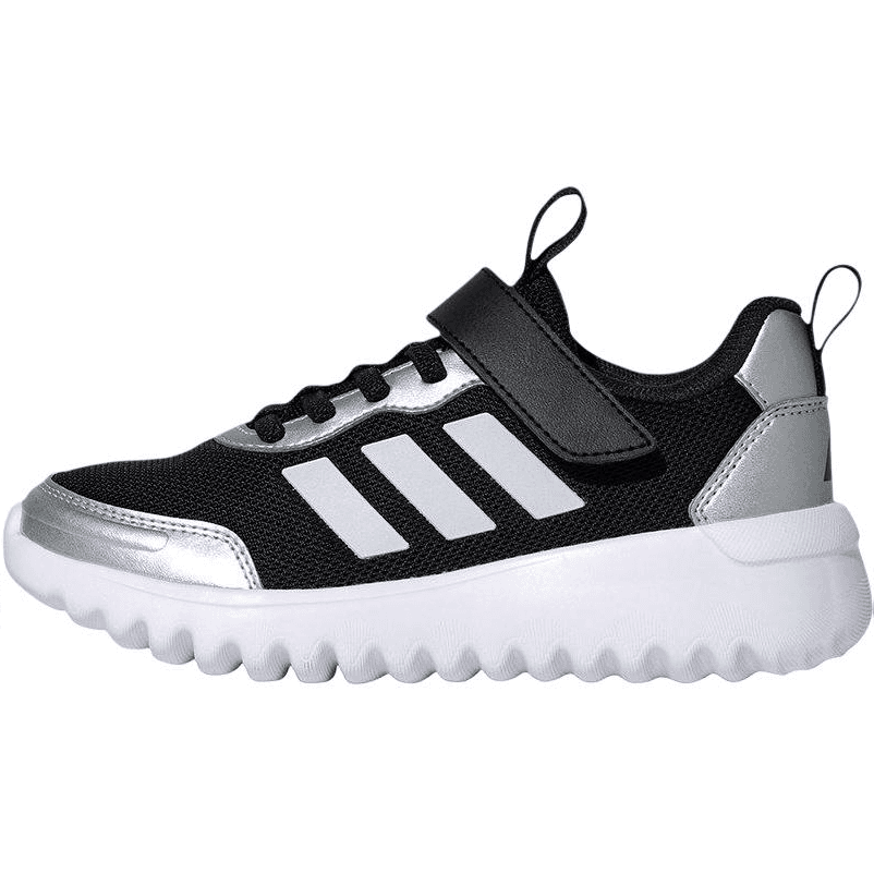 Кроссовки Adidas Playflow EL Low Повседневная обувь Черный Белый Серебряный Детская - изображение 1
