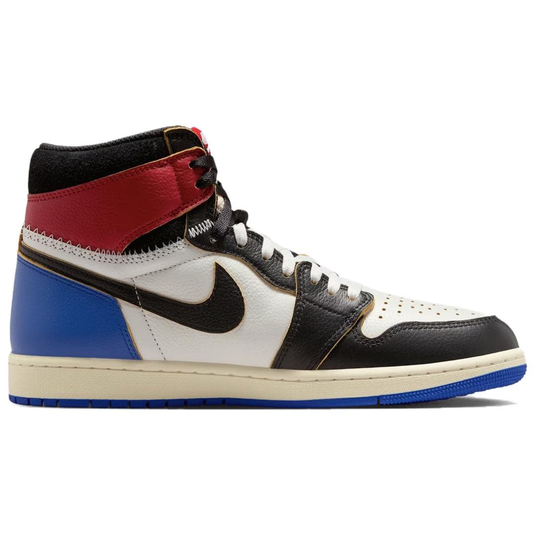 Ретро баскетбольные кроссовки Jordan x UNION X Fragment Design Air Jordan 1 High Ретро-баскетбольные кроссовки Унисекс - изображение 2
