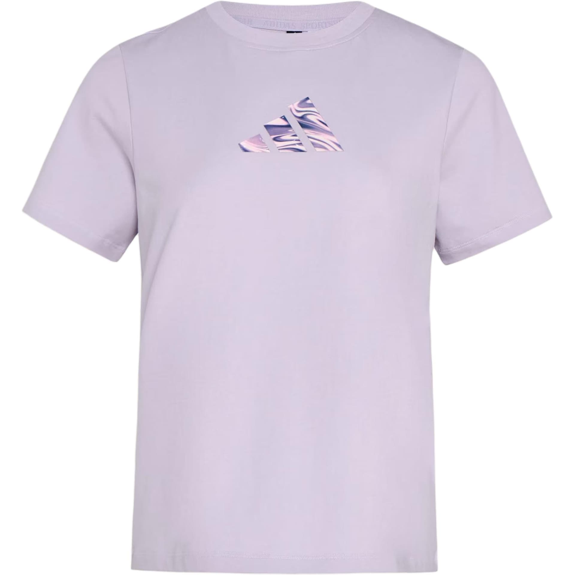 Футболка Adidas Светло-фиолетовые Женские T-рубашки - изображение 1