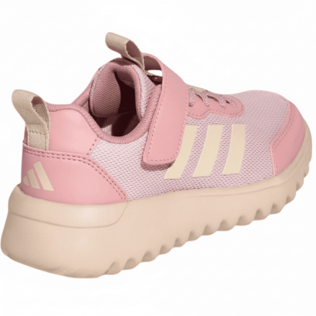 Кроссовки Adidas Playflow EL Ткань Низкий Верх Повседневная Обувь Розовая Детская - изображение 4