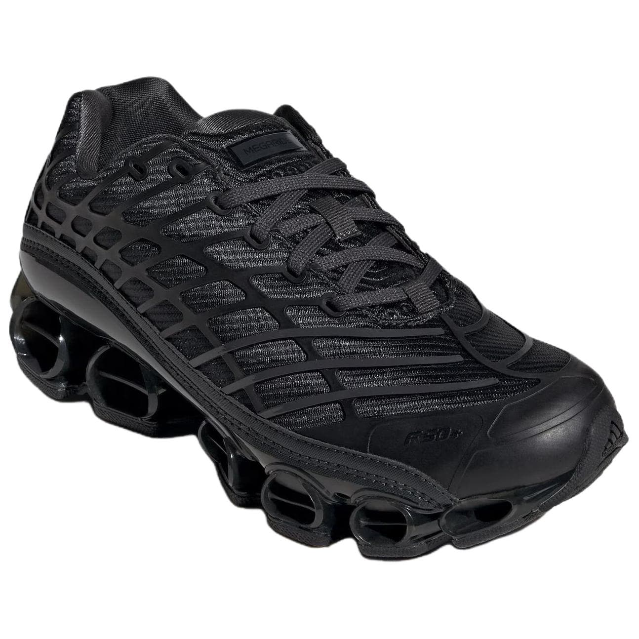 Кроссовки для бега Adidas Megaride F50 Повседневные беговые кроссовки Унисекс Черные - изображение 3