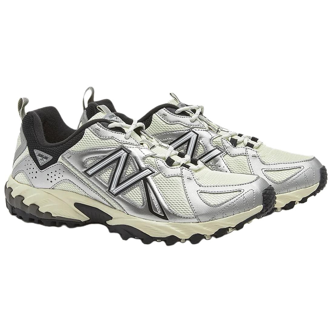 Кроссовки New Balance Низкий Топ Повседневная Обувь Унисекс Бежевый Серебряный - изображение 4