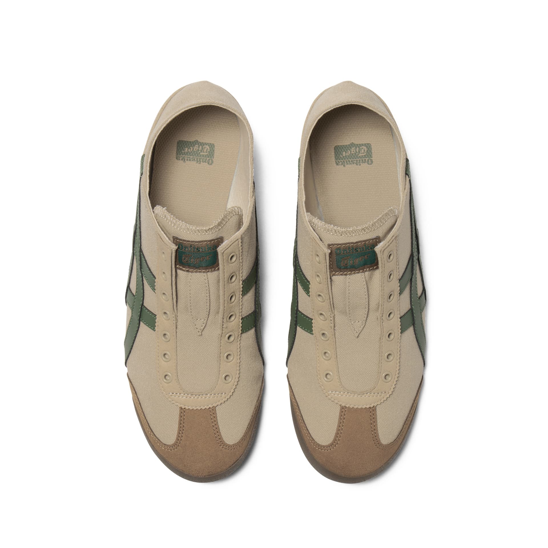 Кроссовки Onitsuka Tiger MEXICO 66 PARATY Повседневная обувь Унисекс Бежевый - изображение 5