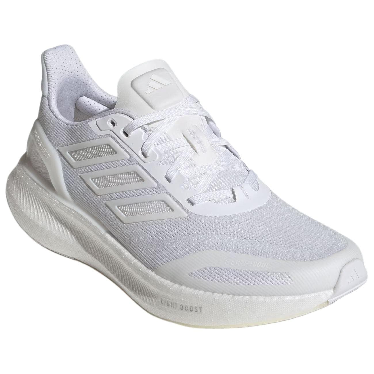 Кроссовки для бега Adidas PUREBOOST 5 Ткань противоскользящая устойчивая к истиранию беговые кроссовки с отскоком мужские белые - изображение 3
