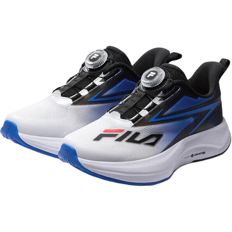Кроссовки FILA KIDS Выступление FPH Ткань Противоскользящая Устойчивая к износу Поддержка Отскока Низкие Кроссовки для Бега - изображение 3
