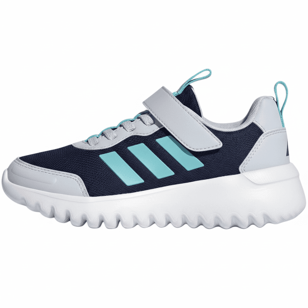 Кроссовки Adidas Playflow EL Low Топ Детская Лифтайл Обувь Темно-Синий Малыш - изображение 1