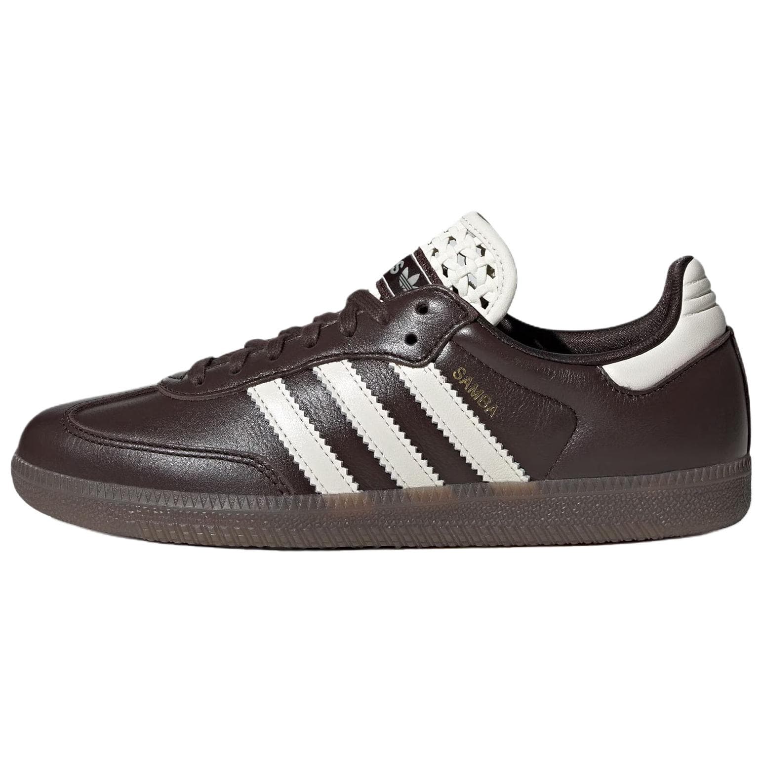 Кроссовки Adidas Originals Samba OG Кеды немецкой армии (GAT) Женские Аврора Коричневый Нефритовый Белый - изображение 1