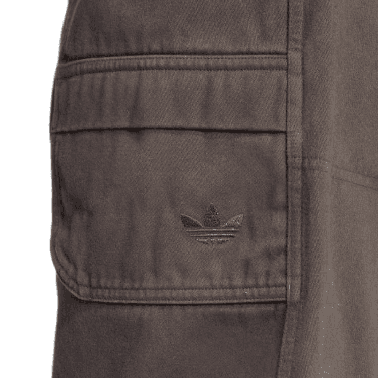 Штаны Adidas Originals Карго Брюки Мужские Темно-оливково-зеленые - изображение 5