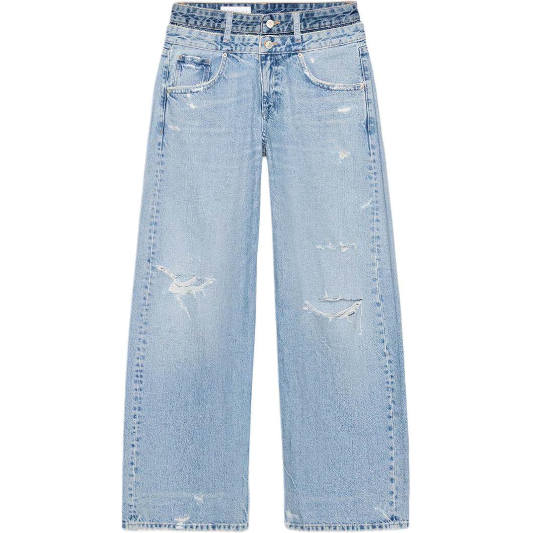 Джинсы ZARA Sky Blue Женские Джинсы - изображение 1