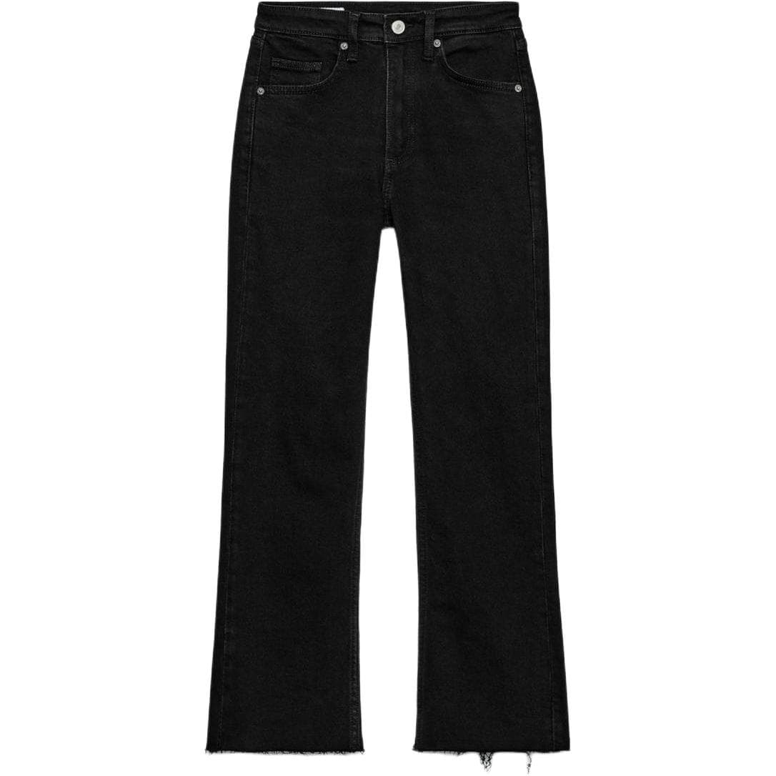 Джинсы ZARA Черные Женские Джинсы - изображение 1