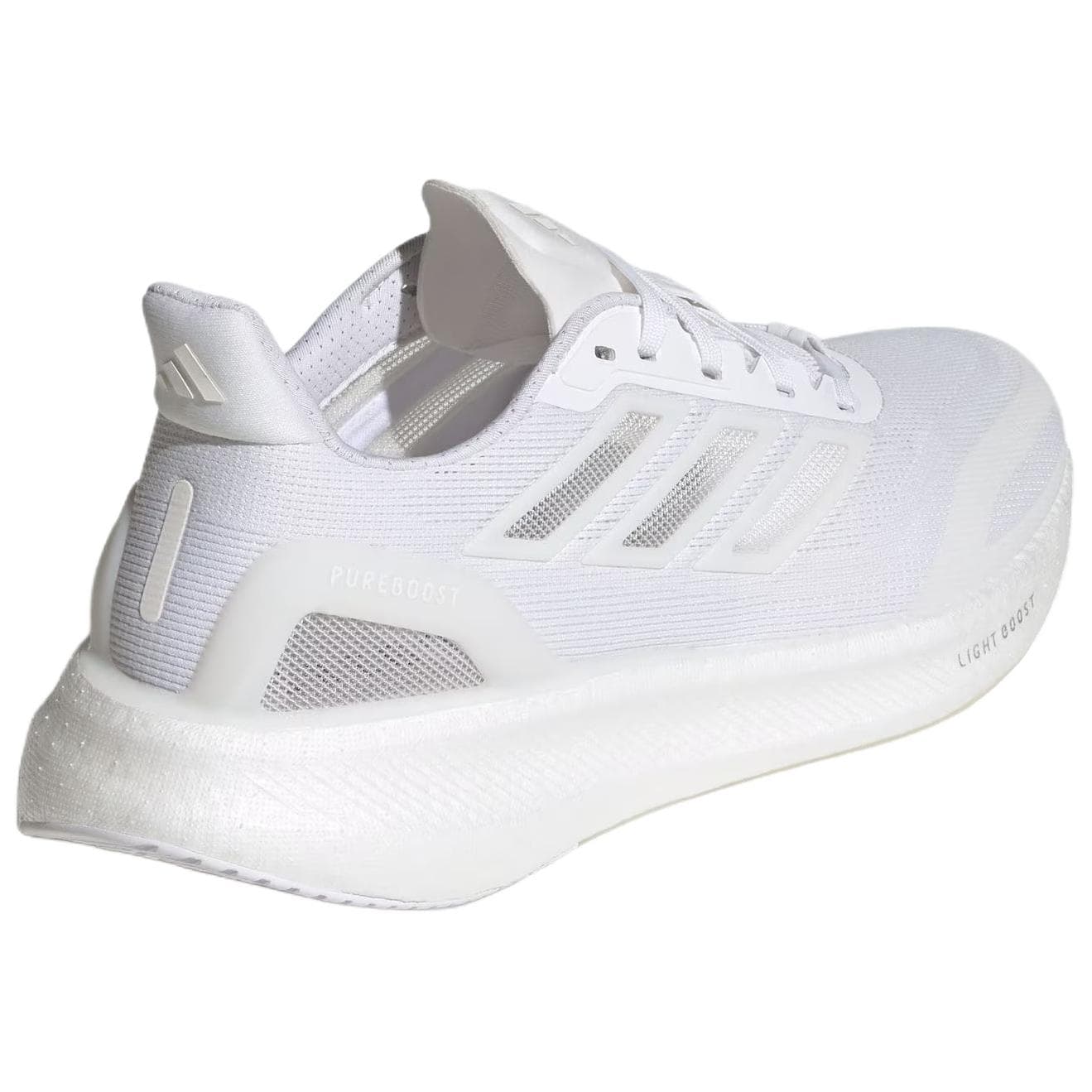 Кроссовки для бега Adidas PUREBOOST 5 Ткань противоскользящая устойчивая к истиранию беговые кроссовки с отскоком мужские белые - изображение 4