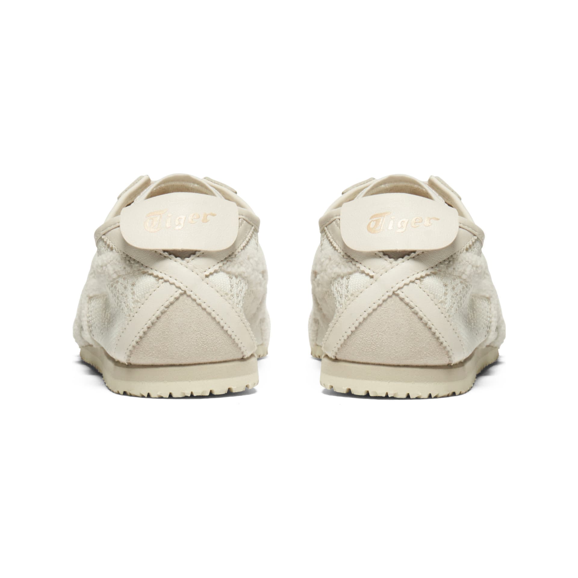 Кроссовки Onitsuka Tiger MEXICO 66 Ткань Повседневная обувь Унисекс Бежевый - изображение 6