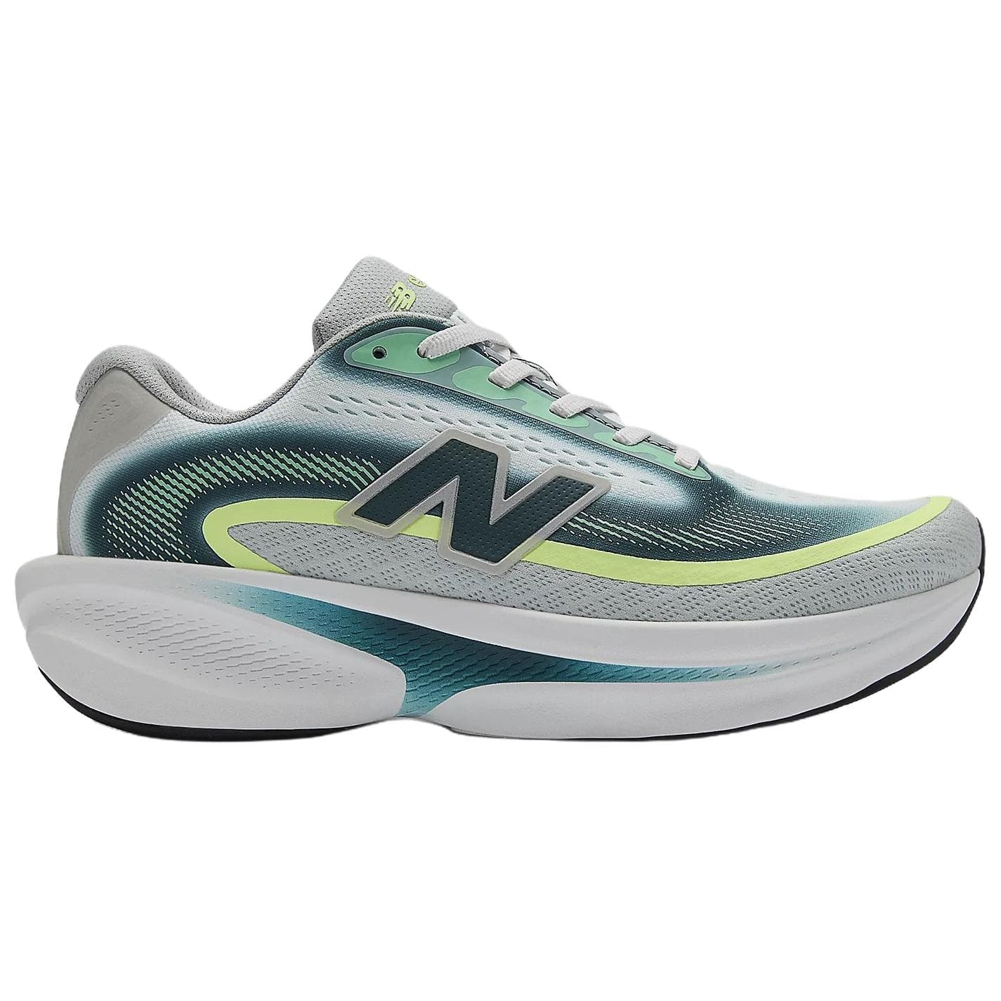 Кроссовки для бега New Balance Ellipse v1 Дышащие Беговые Кроссовки Женские Серый Зеленый - изображение 2
