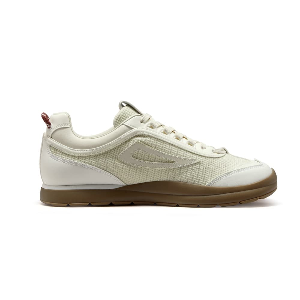 Кроссовки FILA FUSION Дышащий Легкий Лоу-топы Повседневная обувь Мужской Genius Абрикос - изображение 2