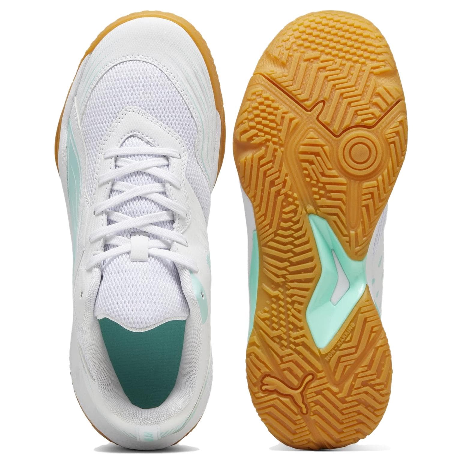 Кроссовки для спортзала PUMA Solarflash 3 Тренировочные кроссовки Женские Белые - изображение 4