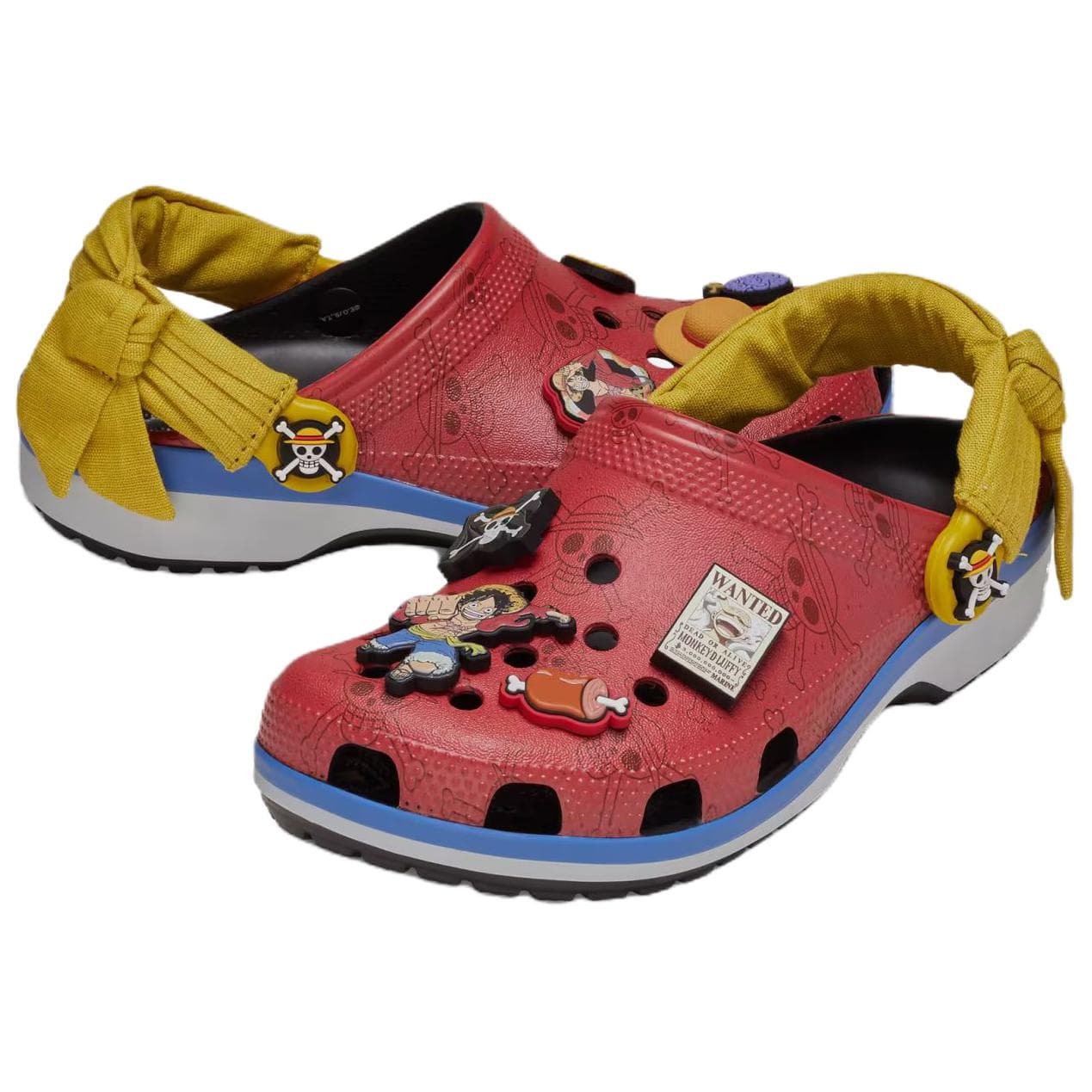 Сабо Crocs X ONE PIECE Луффи Классический сандал Unisex Многоцветный - изображение 3