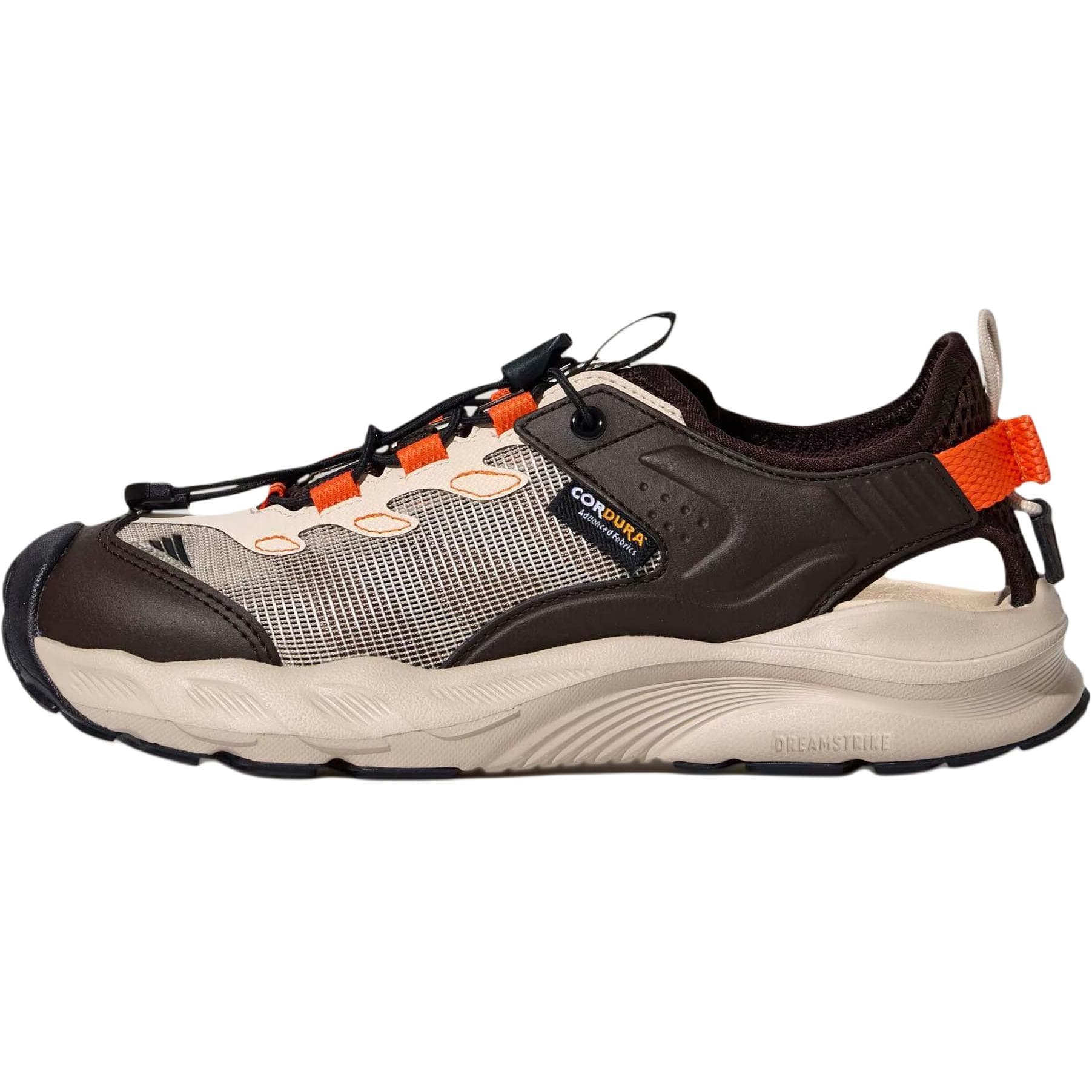 Сандалии Adidas AEROFIN Low Сандалии с низким верхом Коричневый Детский - изображение 1