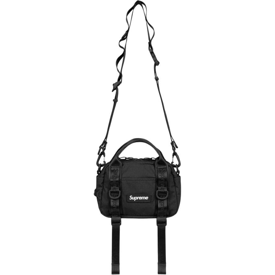 Сумка Supreme 4L CORDURA® Хлопковая смесь Резистентная к разрыву ткань Дорожная сумка Унисекс Черная - изображение 2