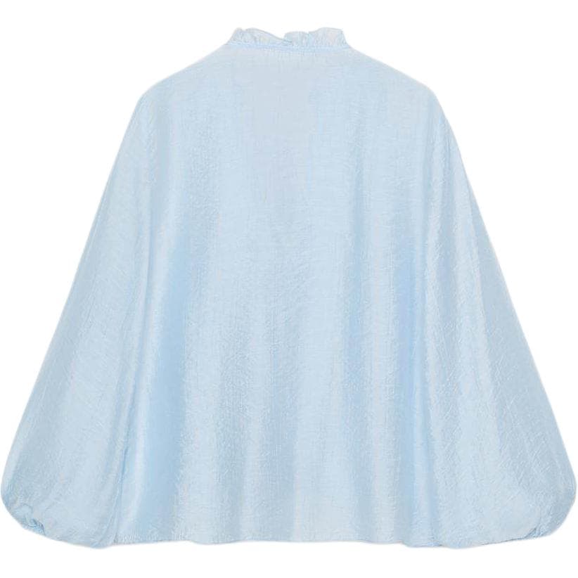 Блузка ZARA Sky Blue Женские Рубашки - изображение 2